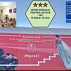 Appartamento 2p Relooking, Croisette Et Plage, Parking Gratuit, Acceuil 5 Stars, Excellent Rapport Qualité Prix, Cannes